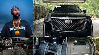 Eddy Kenzo Shows off his newly Acquired 2023 Cadillac Escalade Sport [upl. by Dupre]