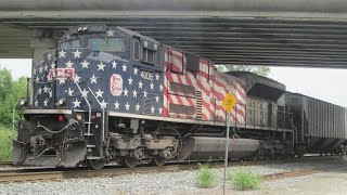 KCS VETERANS KCS 4006 serves as the rear DPU on CPKC 528 [upl. by Eizus126]