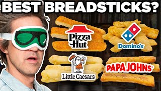 Blind Fast Food Breadsticks Taste Test [upl. by Noloc]