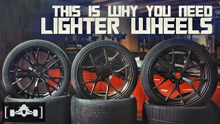 Unsprung Weight and Acceleration  Why You Should Buy Lighter Wheels [upl. by Sherrie392]