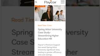 Let Paycor handle HR service for you from recruiting onboarding payroll and to career dev [upl. by Naillimxam614]