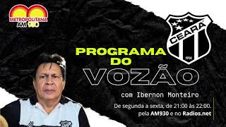 PROGRAMA DO VOZÃO COM IBERNON MONTERIO E JORGE NORONHA NA AM 930 31102024 [upl. by Algie]