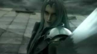 Final Fantasy VII Advent Children Complete Cloud vs Sephiroth English [upl. by Swain]