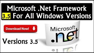 Microsoft Net Framework 35 For All Windows Versions Download [upl. by Jennica149]