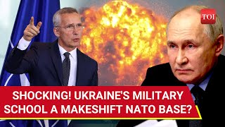 Russia Bombs Makeshift NATO Base Stunning Details About Attack In Poltava Out  Ukraine War [upl. by Redla982]