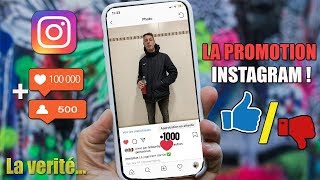 Jai essayé la quotPROMOTIONquot Instagram pour devenir INFLUENCER Et LA VÉRITÉ [upl. by Meingoldas]