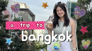 a trip to bangkok 💌 shopping relaxing eating [upl. by Netsirhk644]