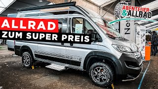 Abenteuer amp Allrad 2021 💥 Bürstner Campeo 540 Allrad 2022  4x4 Kastenwagen [upl. by Toddy]