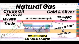 Natural Gas Hit Supply Zone  Ready to Sell   Gold  Silver  Crude Oil  US COCOA  FORECAST [upl. by Aernda584]