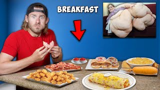 I Survived The Worlds Heaviest Womans Daily Diet [upl. by Leuas60]