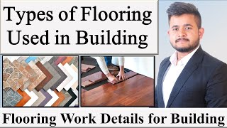 Types of Flooring used in Building Construction  By Civil Guruji [upl. by Ebaj]