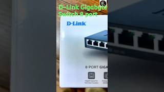 Unboxing Dlink Gigabyte 8 Port Switch computer techsupport network router [upl. by Petrine163]