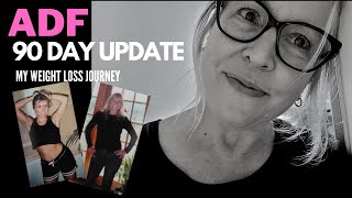 ADF 90 DAY UPDATE  Alternate Day Fasting Weight Loss Journey  20 POUND LB LOST [upl. by Noemys784]