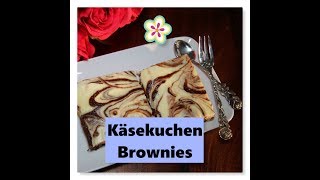 Käsekuchen Brownies ♥ Vorsicht Suchtgefahr [upl. by Yaja]