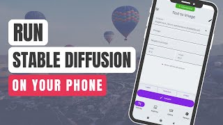 Run Stable Diffusion On Your Phone [upl. by Edwards]