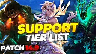 Patch 149 SUPPORT TIER LIST and breakdown [upl. by Quirk385]