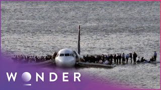 Real Footage Of The Miracle On The Hudson The Story Of Captain Sully 4K  Mayday [upl. by Broeder]