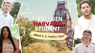 4 First Generation Students share what coming to Harvard is really like [upl. by Fredi]