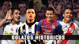 Golazos Históricos que Marcaron la Carrera de Alexis Sánchez Parte1 [upl. by Eessac]