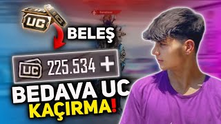 BEDAVA UC ALMA PUBG MOBİLE 2024❗HERKES İÇİN GEÇERLİ UC ALMA TAKTİĞİ KAÇIRMA PUBG MOBILE [upl. by Medrek]