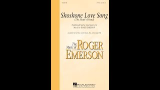 Shoshone Love Song 2Part Choir  Music by Roger Emerson [upl. by Nelrah929]