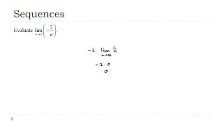 Example Limit of a Rational Sequence [upl. by Anastice]