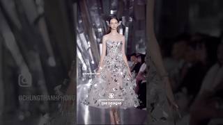 The designer Chung Thang with their Designs fashion runway wedding fashiontrends hautecouture [upl. by Esilram]