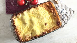 Schnelle Veggie Lasagne mit Walnüssen ♥  vegetarische Lasagne selber machen [upl. by Lecirg305]