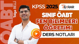 2025 KPSS Sınıf ÖABT Fen Bilimleri Öğretimi  Kavram Öğretim Yöntemleri 2 Soru Çözüm  Tolga Belli [upl. by Ardeahp]