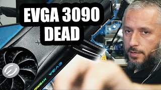 EVGA 3090 Ultra Hybrid Repair attempt  Stopped working during Gameplay [upl. by Elvira650]