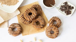 Salted Chocolate Cronut Recipe [upl. by Euqinom]