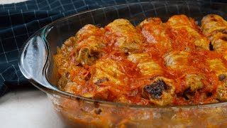 Involtini di Verza con Riso e Carne al Forno [upl. by Estell]