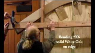 Extreme Wood Bending 6quot thick White Oak [upl. by Delano]