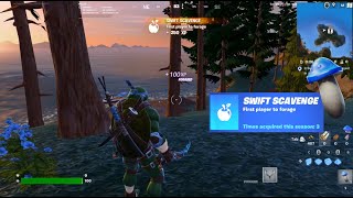 How to get Swift Scavenge Accolade in Fortnite [upl. by Kerek]