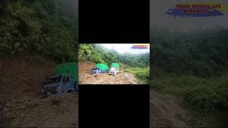 Forland OffRoading  Slippry Muddy Road truckdriverlifemyanmar lorrylife automobile shorts [upl. by Anniken]