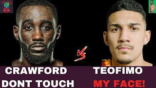 TEOFIMO LOPEZ AND TERENCE CRAWFORD GET INTO A HEATED ARGUMENT AND ALMOST GOT INTO A FIGHT [upl. by Nomed434]