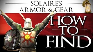 Solaires Armor amp Weapon Set  Dark Souls 3 GUIDE [upl. by Phyllys428]