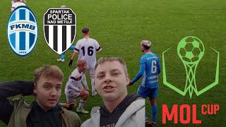 Degustace na mol cupu Police nad Metují vs Mladá Boleslav quotžádná ostudaquot [upl. by Esinyt]