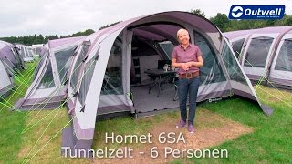 Outwell Hornet 6SA Zelt  Innovative Family Camping [upl. by Euell]