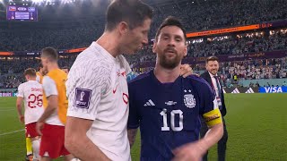 Lionel Messi vs Poland 2022 World Cup  HD [upl. by Nihhi718]