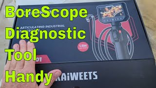 Using KAIWEETS Borescope to Find Leaks and Problems Faster [upl. by Elberta]