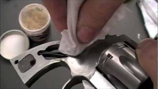 How to polish a stainless firearm to a high shine [upl. by Esiouqrut]