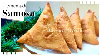 Samosa RecipeCrispy Samosa Recipe Kerala SamosaSamosa Recipe Malayalam [upl. by Schreibman]