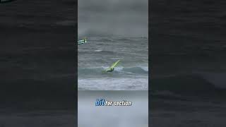 Andy Bubble Chambers ripping on tiree at the 2024 Tiree Wave Classic [upl. by Alleen918]