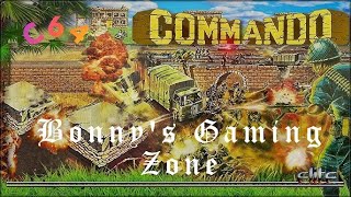 Commando C64  Elite  1985 Batocera 40 50Hz [upl. by Ettelloc658]