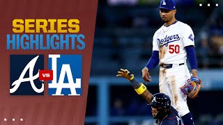 Two of the National Leagues BEST TEAMS  Braves vs Dodgers SERIES Highlights  MLB Highlights [upl. by Rosenstein]