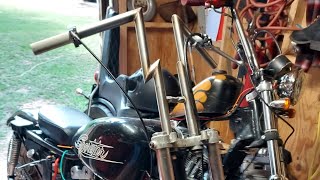 Pt15 Mail call  Harley Ironhead Sporster basketcase project [upl. by Abott]