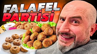 Sokak Lezzetlerinden İlham Suriye Usulü El Yapımı Falafel Berlin´de Vlog [upl. by Nehgaem292]