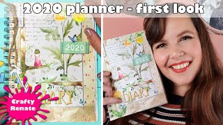 Dapnes diary 2020 planner flip through [upl. by Dymphia721]