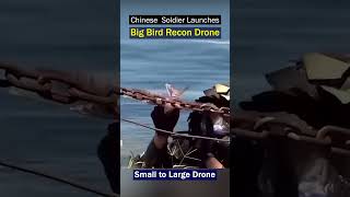 PLA Soldier launches even bigger sized HighTech Bird Drones [upl. by Barbie]